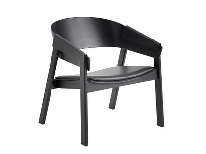 Cover Lounge Chair Schwarz/Leder schwarz