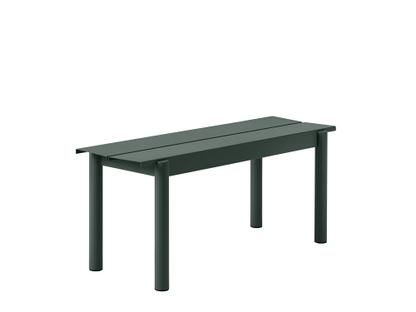 Linear Outdoor Bench  L 110 x B 39 cm|Dark green