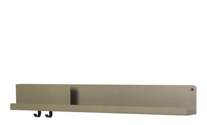 Folded Shelves H 13 x B 96 cm|Olive