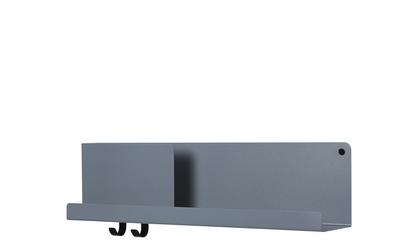 Folded Shelves H 16,5 x B 63 cm|Blue-grey