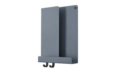 Folded Shelves H 40 x B 29,5 cm|Blue-grey