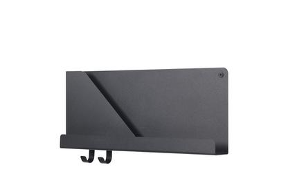 Folded Shelves H 22 x B 51 cm|Schwarz