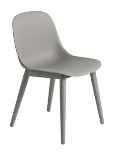 Fiber Side Chair Wood Grau