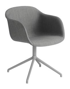 Fiber Armchair Swivel Stoff Remix 133 - Grau