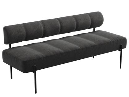 Daybe Dining Sofa Brusvik 08 - dunkelgrau|Schwarz