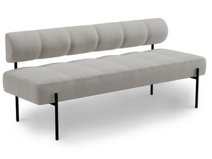 Daybe Dining Sofa Moss 05 - Hellgrau|Schwarz