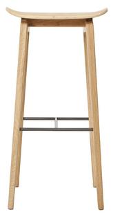 NY11 Bar Stool Barvariante: Sitzhöhe 75 cm|Eiche natur|Ohne Sitzpolster