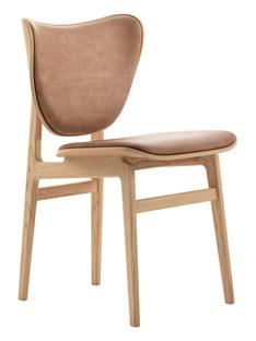 Elephant Dining Chair Eiche natur|Leder Dunes camel