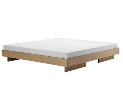 Zians Bett 200 x 200 cm (XLarge)|Ohne Kopfteil|Eiche gewachst