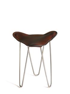 Trifolium Stool Mokka|Edelstahl