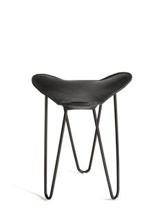 Trifolium Stool Schwarz|Stahl, schwarz pulverbeschichtet