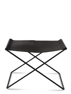 Ox Stool Schwarz|Stahl, schwarz pulverbeschichtet