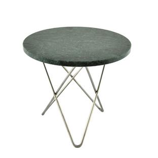 Mini O Table Grün Indio|Edelstahl