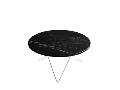 O Table Schwarz Marquina|Edelstahl