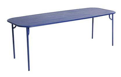 Week-End Tisch L (220 x 85 cm)|Blau