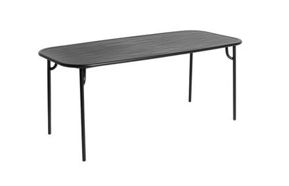 Week-End Tisch M (180 x 85 cm)|Schwarz