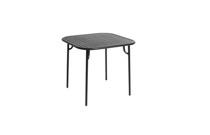 Week-End Tisch S (85 x 85 cm)|Schwarz