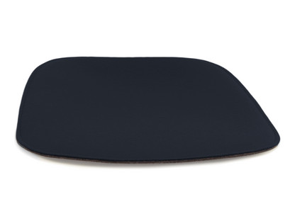 Sitzauflage für Eames Armchairs Mit Polster|uni grau dunkel