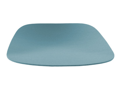 Sitzauflage für Eames Armchairs Ohne Polster|eisblau
