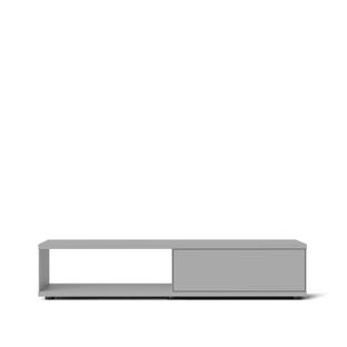 Flow Q Lowboard 160 cm|33,6 cm (Schublade)|Cool Grey