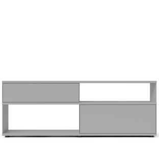 Flow Q Sideboard 200 cm|73,9 cm (1 Schublade und 1 Klappe)|Cool Grey