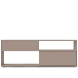 Flow Q Sideboard 200 cm|73,9 cm (1 Schublade und 1 Klappe)|Rosewood