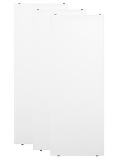 String System Regalböden (3er Pack) 78 x 30 cm|Weiß lackiert