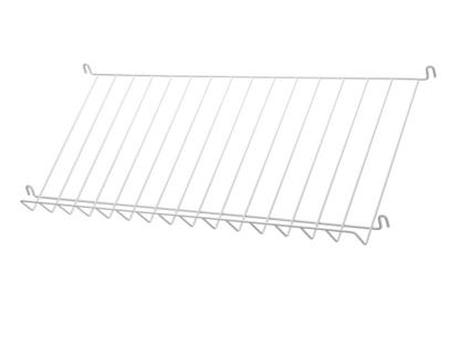 String System Zeitschriftenablage Metall Weiß