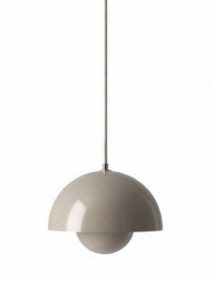 Flowerpot VP1 Pendelleuchte Grey beige