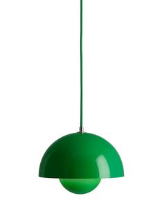 Flowerpot VP1 Pendelleuchte Signal Green