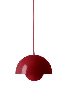 Flowerpot VP1 Pendelleuchte Vermilion red