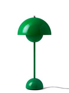 Flowerpot VP3 Tischleuchte Signal Green