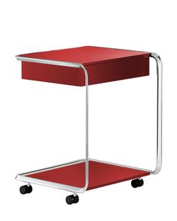 Oblique Rolltisch K3CR Rot