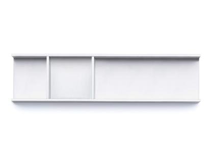 Meterware Ablageschale Hoch (5 cm), signalweiß|Hoch (4,5 cm), signalweiß