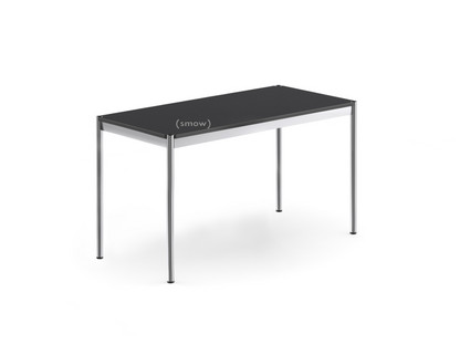 USM Haller Tisch 125 x 50 cm|Linoleum|Nero