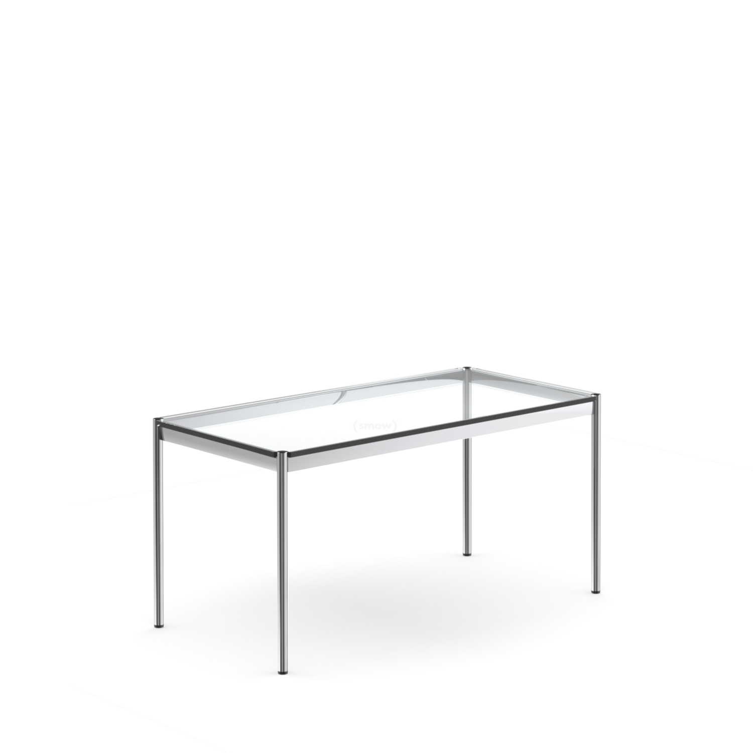 Usm Haller Tisch 150 X 75 Cm Glas Transparent Von Fritz Haller Paul Scharer 1962 Designermobel Von Smow De