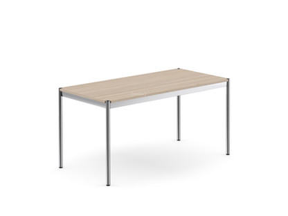 USM Haller Tisch 150 x 75 cm|Holz|Eiche geölt weiß