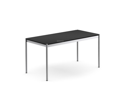 USM Haller Tisch 150 x 75 cm|Holz|Eiche lackiert schwarz