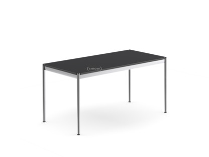 USM Haller Tisch 150 x 75 cm|Linoleum|Nero