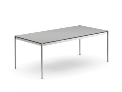 USM Haller Tisch 200 x 100 cm|Kunstharz|Pastellgrau