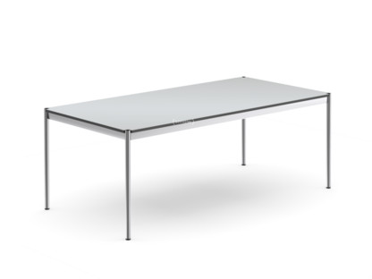USM Haller Tisch 200 x 100 cm|Kunstharz|Perlgrau