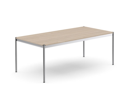 USM Haller Tisch 200 x 100 cm|Holz|Eiche geölt weiß