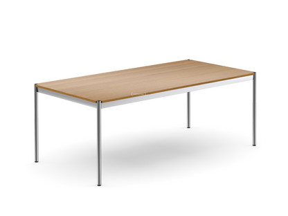 USM Haller Tisch 200 x 100 cm|Holz|Eiche lackiert natur