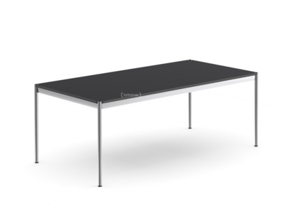 USM Haller Tisch 200 x 100 cm|Linoleum|Nero