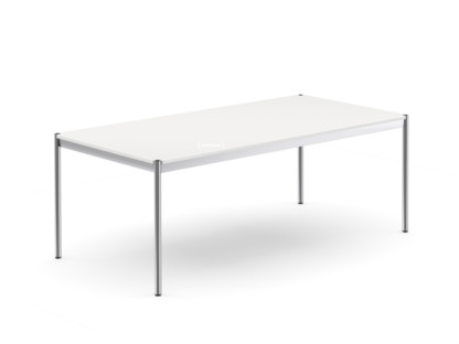 USM Haller Tisch 200 x 100 cm|MDF (USM Farben)|Reinweiß RAL 9010
