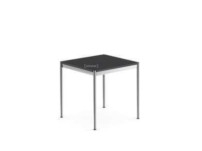 USM Haller Tisch 75 x 75 cm|Linoleum|Nero