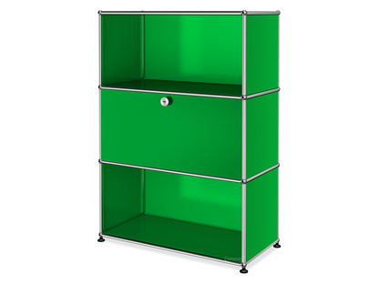 USM Haller Highboard M mit 1 Klappe USM grün