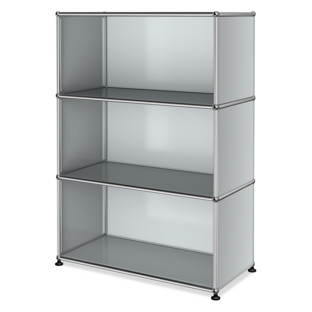 USM Haller Highboard M offen Lichtgrau RAL 7035