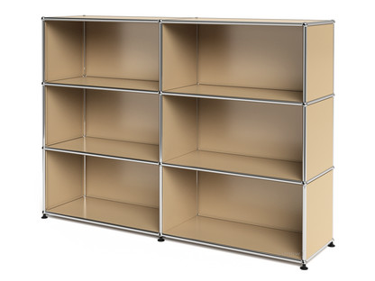 USM Haller Highboard L offen USM beige