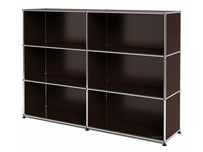 USM Haller Highboard L offen USM braun